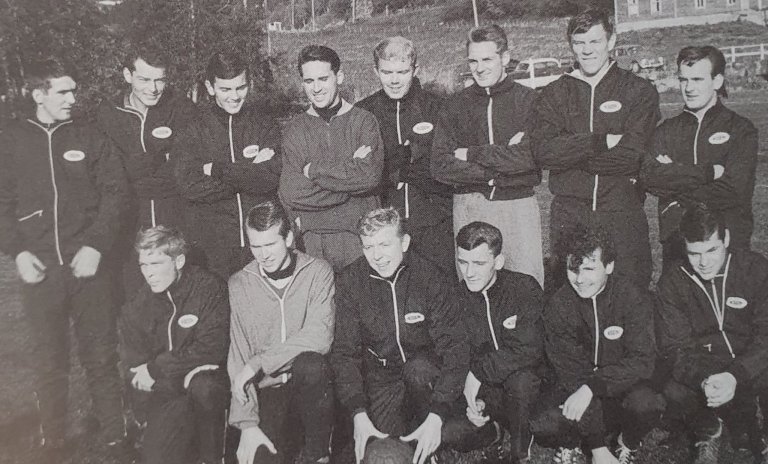 Historisk lagbilde 1968 Fotball opprykk