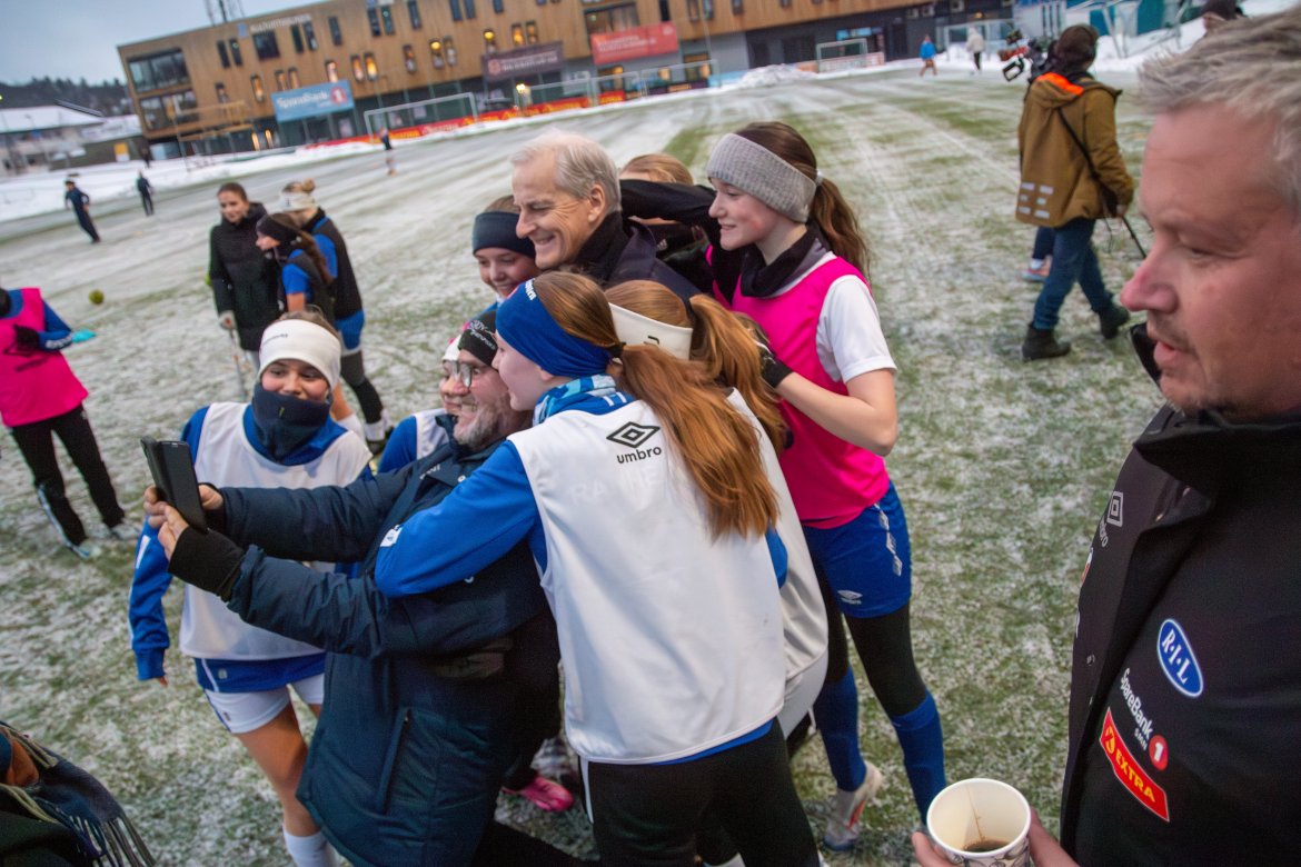 Selfies med Ranheim J15