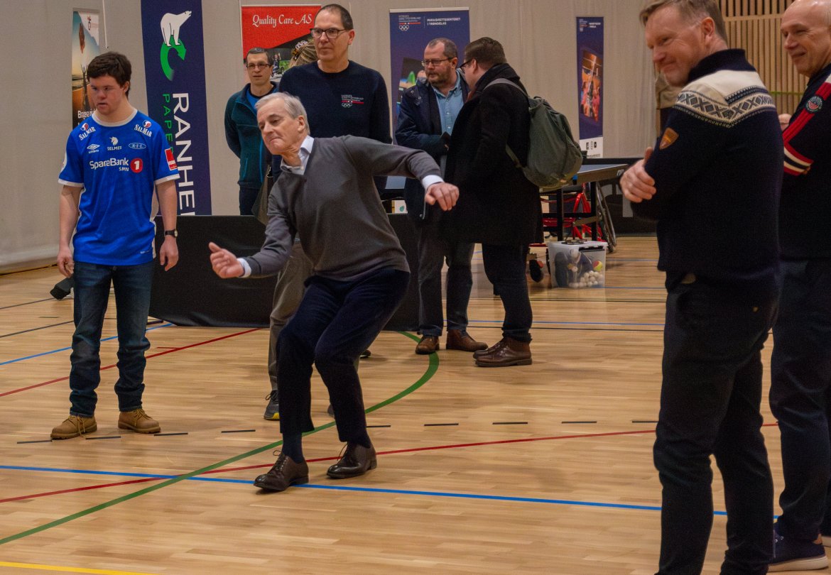 Støre sin jubeldans?