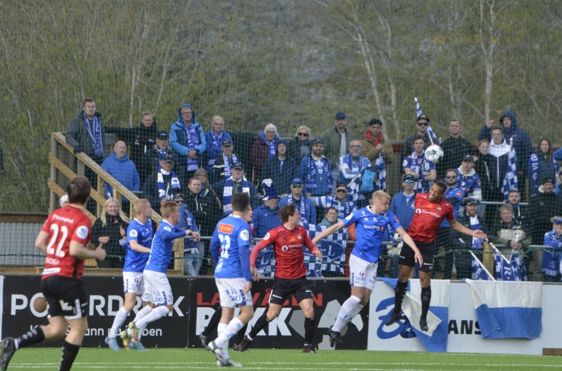 Tøffe dueller i kampen på Stjørdal i 2020